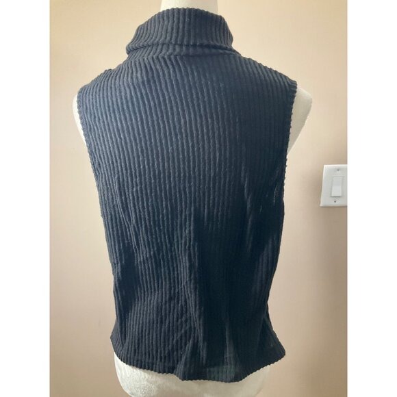 NWT SHEIN SXY Turtle Neck Ribbed Knit Top Casual Vest Size: 2XL - Picture 4 of 10